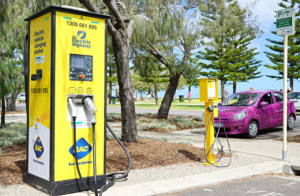 充电站增加 悉尼人可开电动汽车去偏远地区